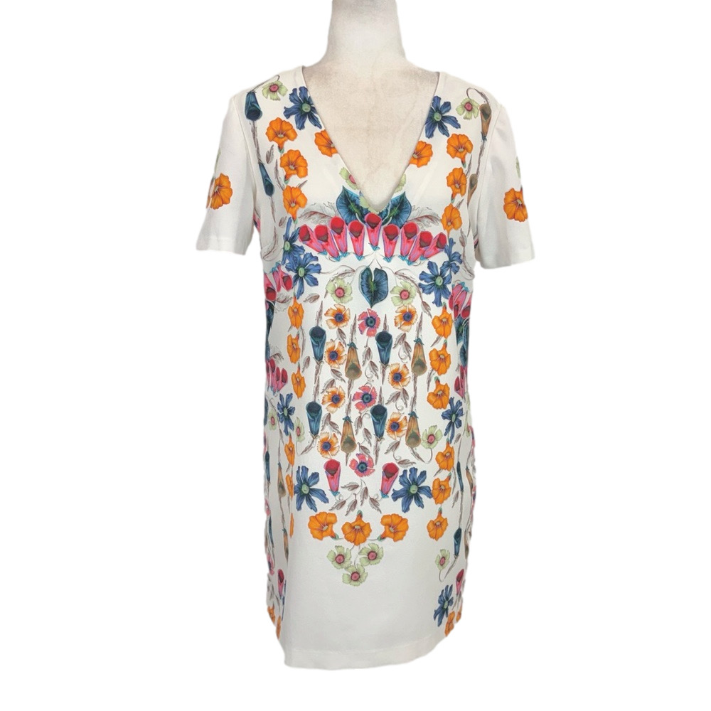Desigual ivory floral dress
